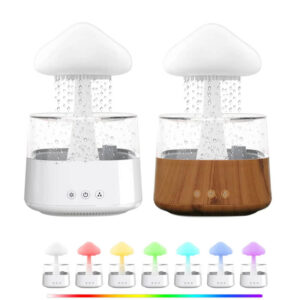 Regneffekt Essential Oil Vaporizer Luftfukter Mushroom Cloud Užsisakykite Trendai.lt 16