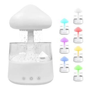 Regneffekt Essential Oil Vaporizer Luftfukter Mushroom Cloud Užsisakykite Trendai.lt 21