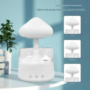 Regneffekt Essential Oil Vaporizer Luftfukter Mushroom Cloud Užsisakykite Trendai.lt 22